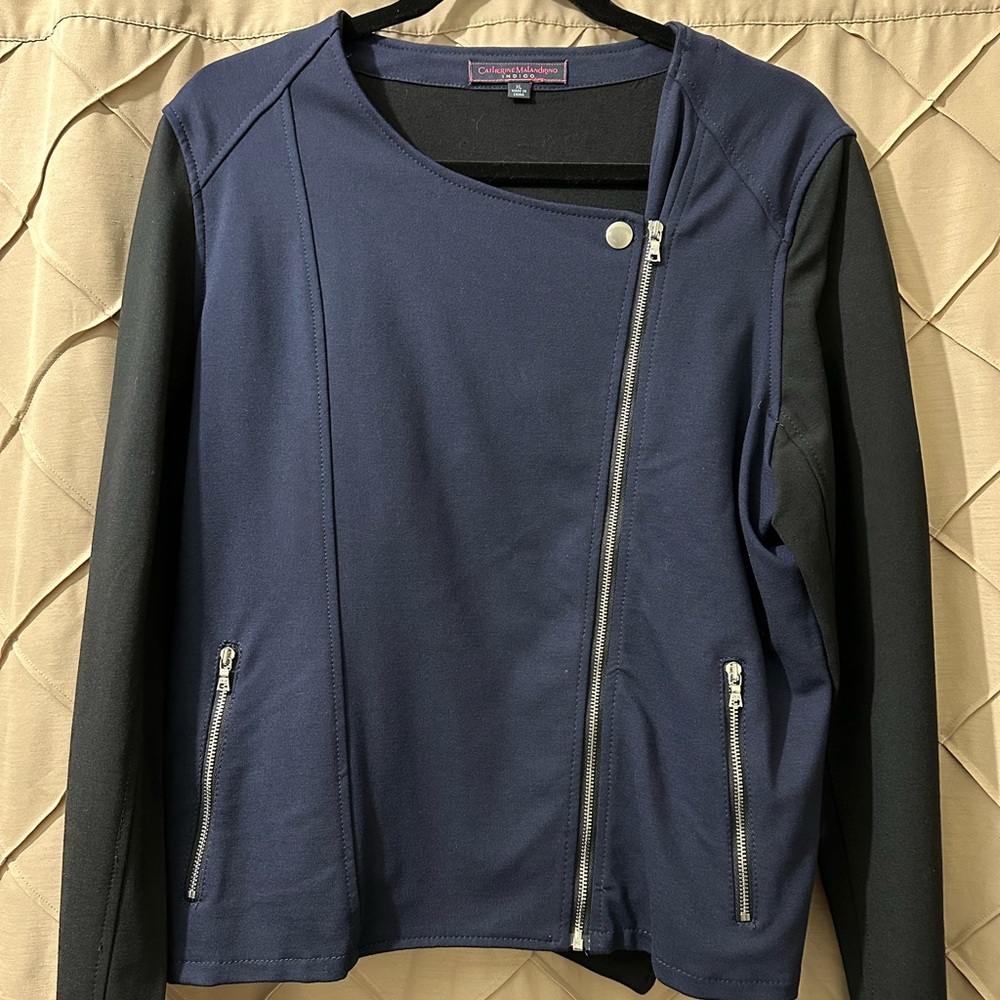 Catherine Malandrino Biker Style Blazer